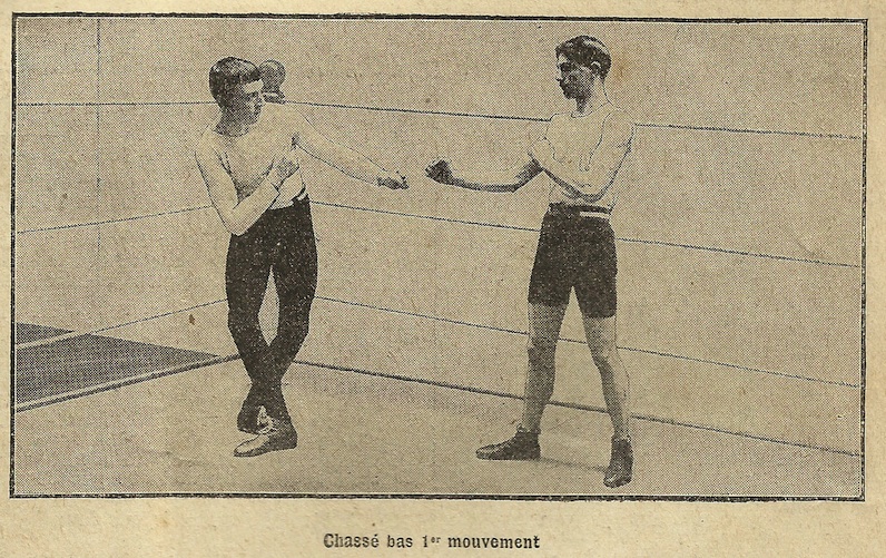 Chassé bas, first movement.